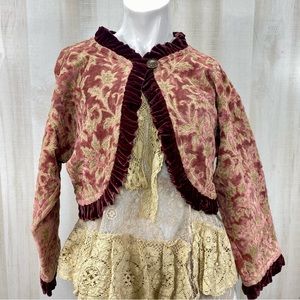 Magnolia Pearl Velvet jacket.